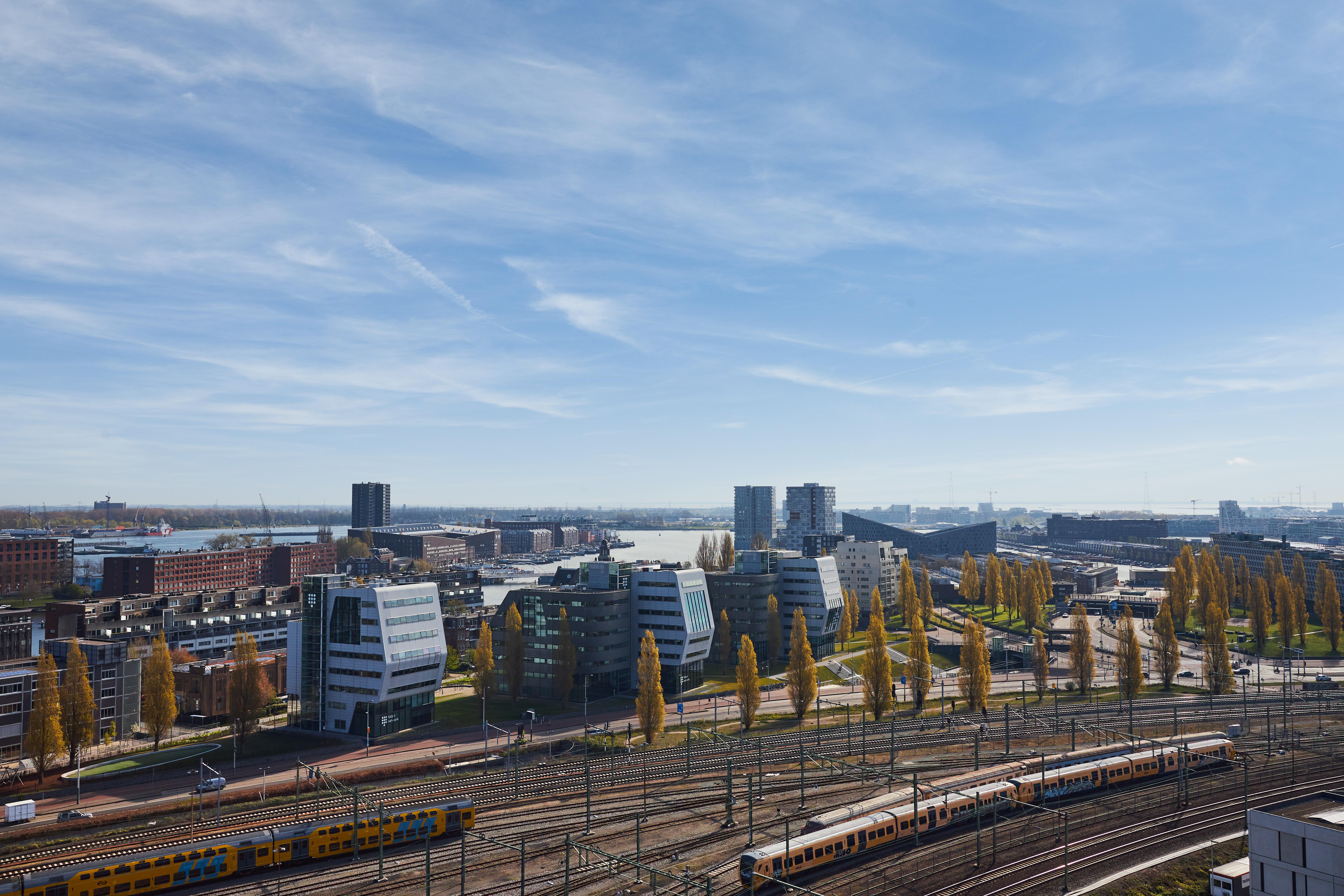 Inntel Hotels Amsterdam Landmark Exterior photo The view of the city from the top of the tower